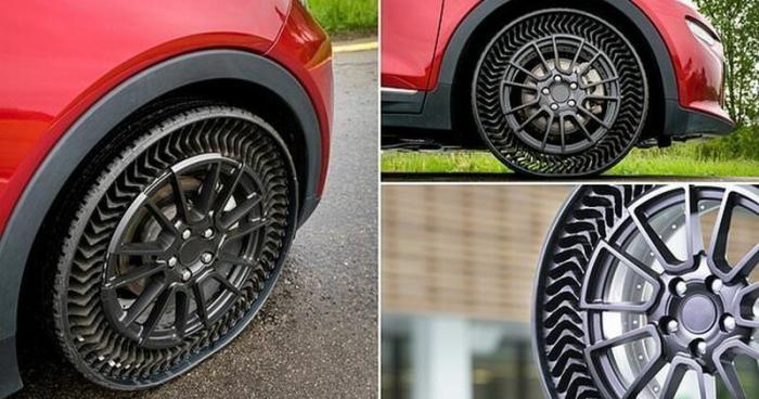 Michelin и General Motors начинают испытания безвоздушных шин (4 фото