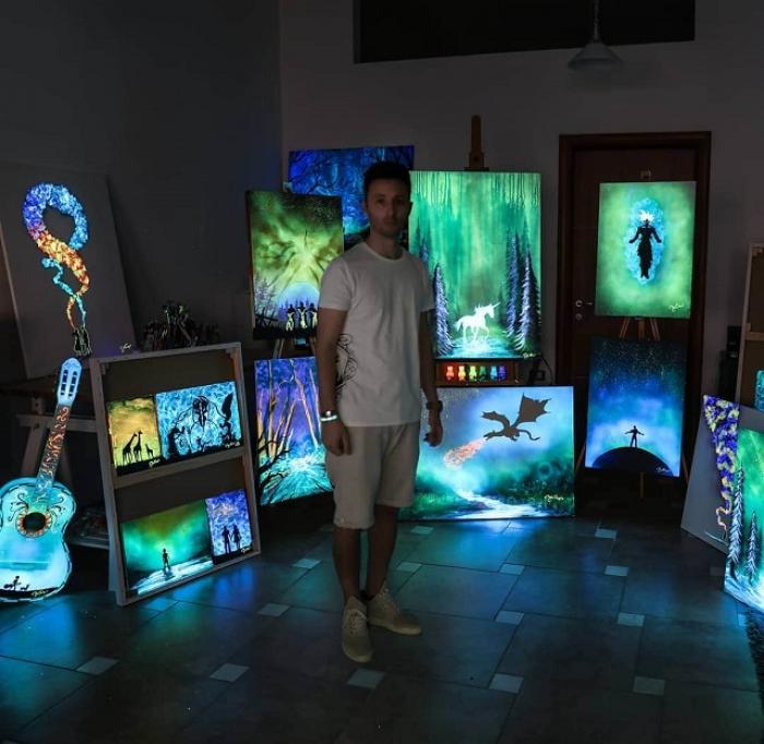 Уникальные картины итальянского художника