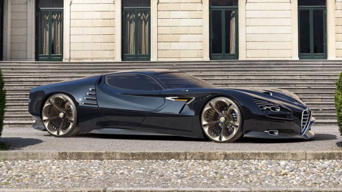 Alfa Romeo представила концепт Montreal Vision GT