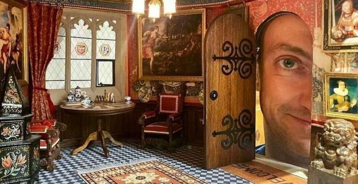 Британец 30 лет строит свой собственный миниатюрный замок. И его детализация зашкаливает!