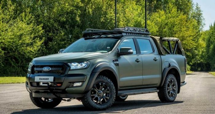 Пикап Ford Ranger превратили в армейский броневик ❘ фото
