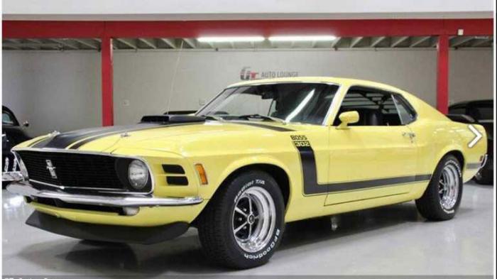 Прекрасный Ford Mustang Boss 302 1970 года выставили на торги