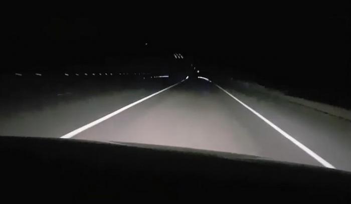 Светящаяся разметка в России. Она существует!
