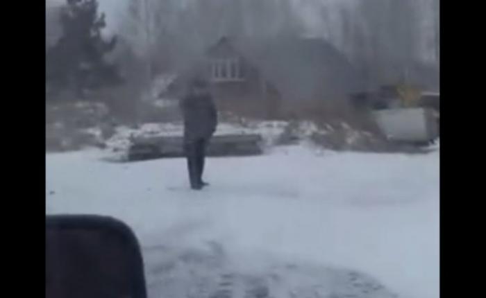 Как выставили полицейских перед приездом Медведева в Новосибирск