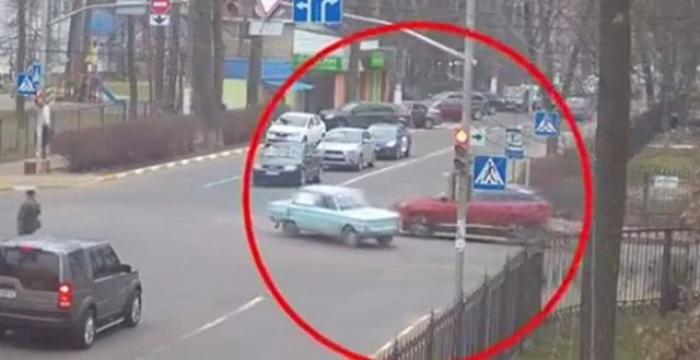 Бешеный запорожец на улицах города