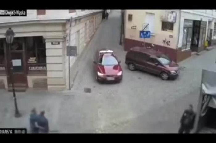 Неудачный уход от столкновения