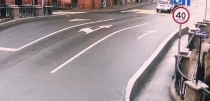 Летающий каршеринг в центре Петербурга