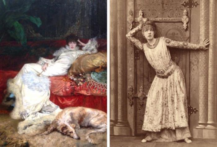 Сара Бернар, французская актриса (1844–1923) Сара Бернар, французская актриса (1844–1923)