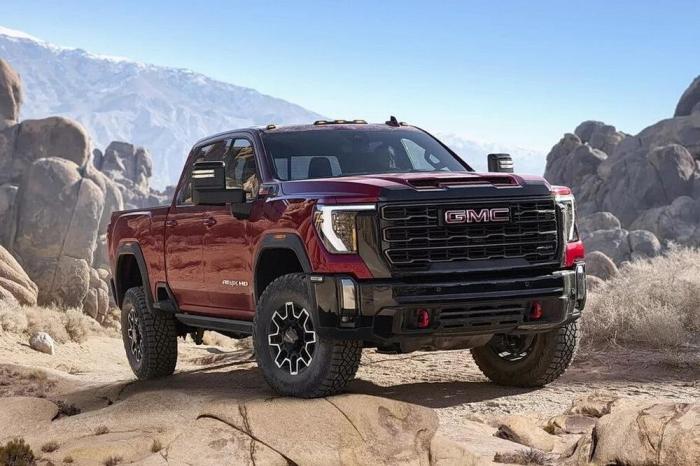 GMC представила тяжёлые внедорожные пикапы Sierra HD с 6.6-литровыми моторами