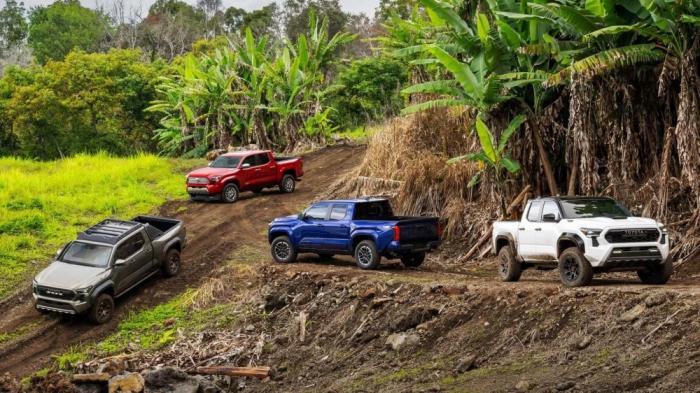 Toyota представила новое поколение рамных внедорожников Tacoma