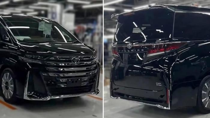 Рассекречена внешность новых Toyota Alphard и Vellfire