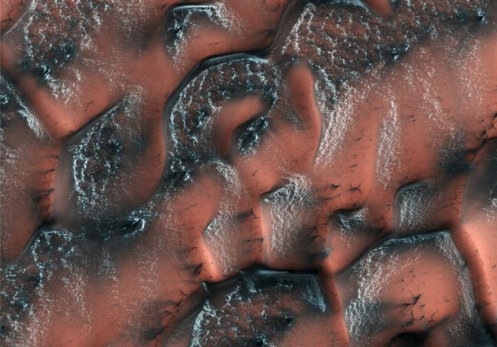 Изображения марса полученные космическим аппаратом Mars Reconnaissance Orbiter