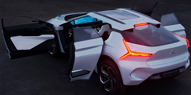 Mitsubishi показала концепт нового авто Evolution