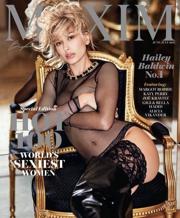Хейли Болдуин в Maxim Magazine