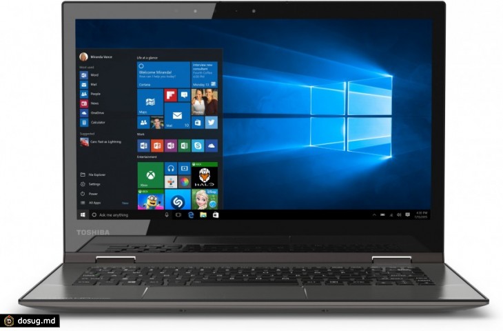 Ноутбук-перевертыш Toshiba с 4K-дисплеем стоит от $1300