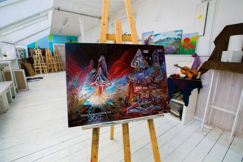 Космический календарь на 2018 год от Анастасии Просочкиной