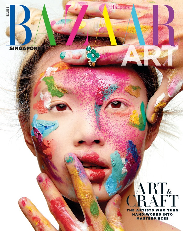 Грейс Чен на обложке сингапурского Harper’s Bazaar