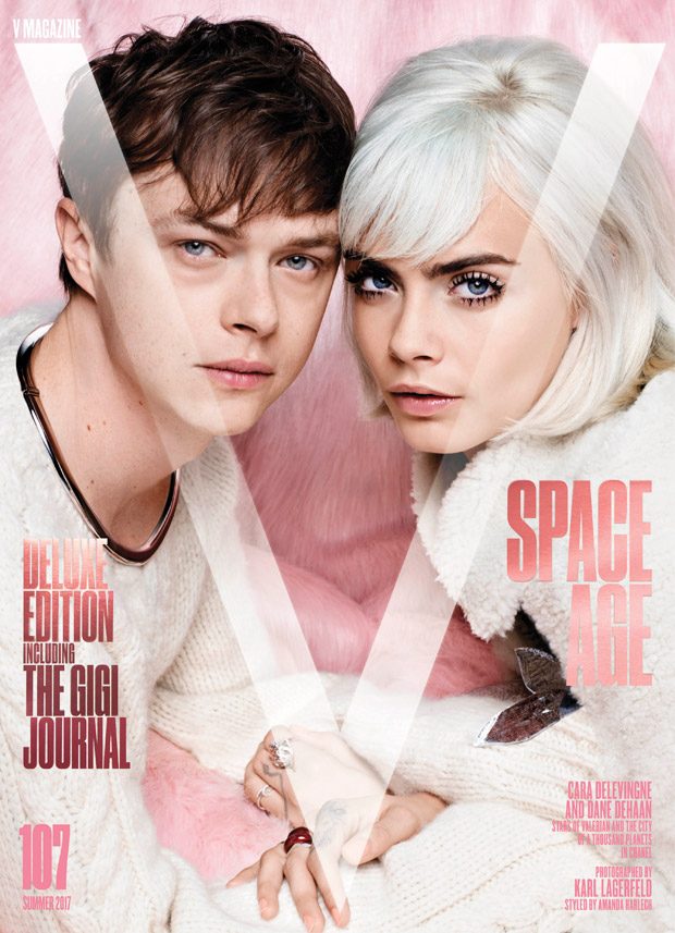 Кара Делевинь и Дэйн Дехан в V Magazine