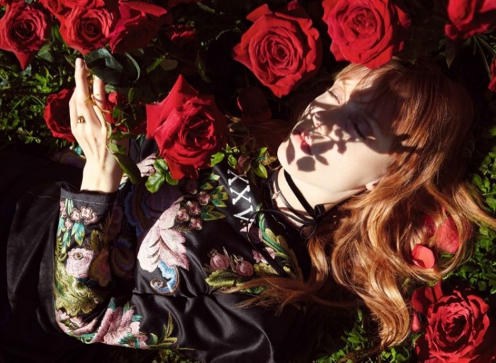 Кики Уиллемс на страницах Vogue China