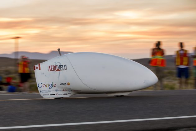 Аэродинамический велосипед Aerovelo Eta