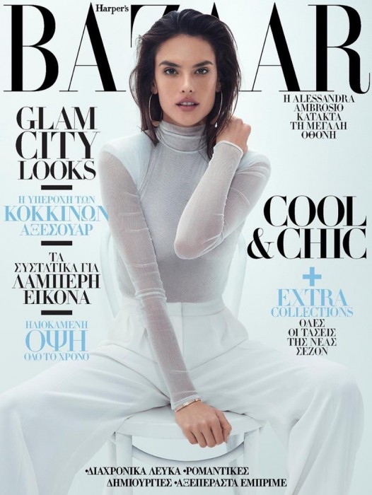 Алессандра Амбросио в Harper’s Bazaar Greece