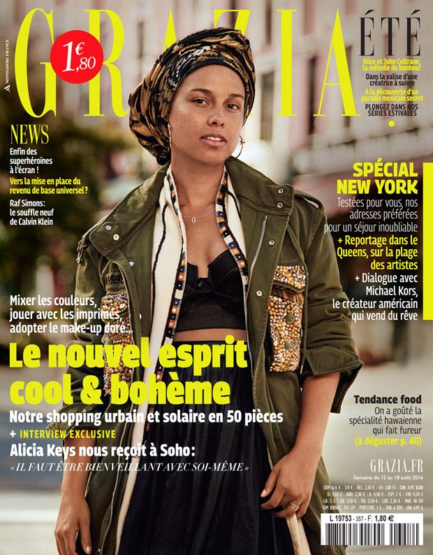 Алиша Кис в Grazia France