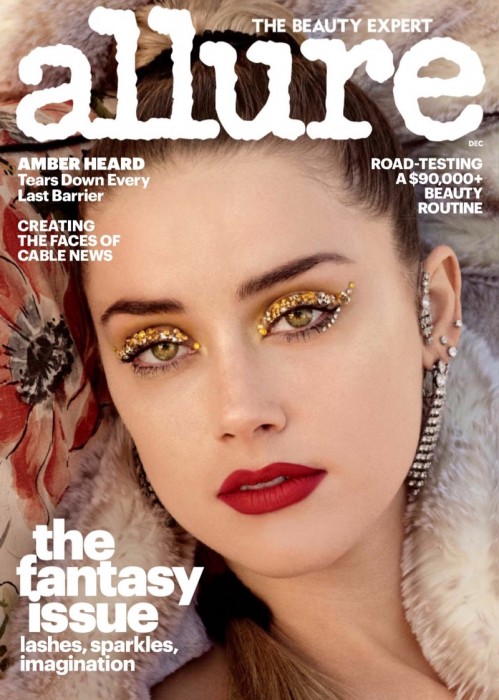Эмбер Хёрд на обложке Allure Magazine