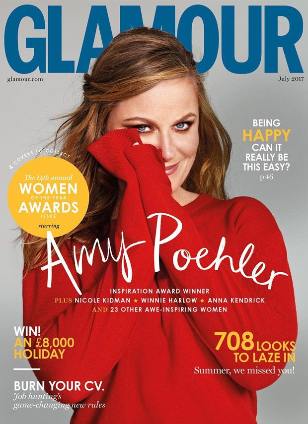 Знаменитости на обложках Glamour