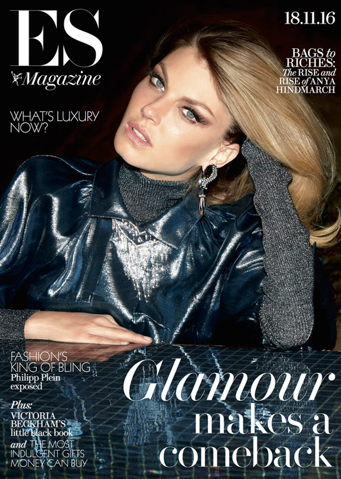 Анджела Линдвалл для Evening Standard Magazine