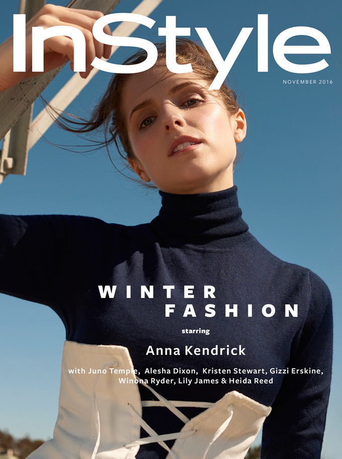 Анна Кендрик в InStyle UK