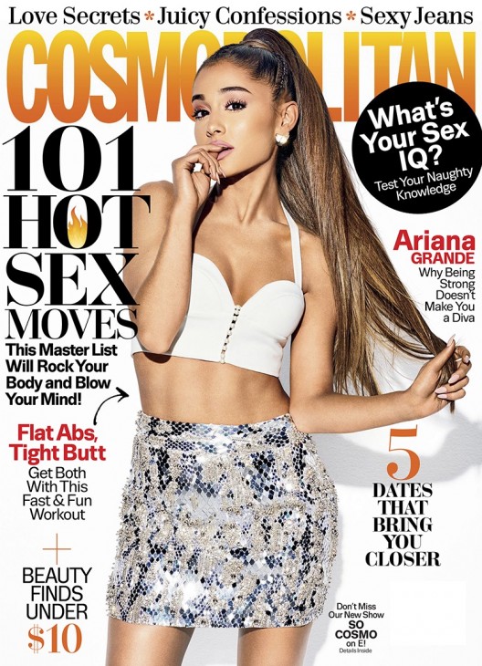 Ариана Гранде в Cosmopolitan