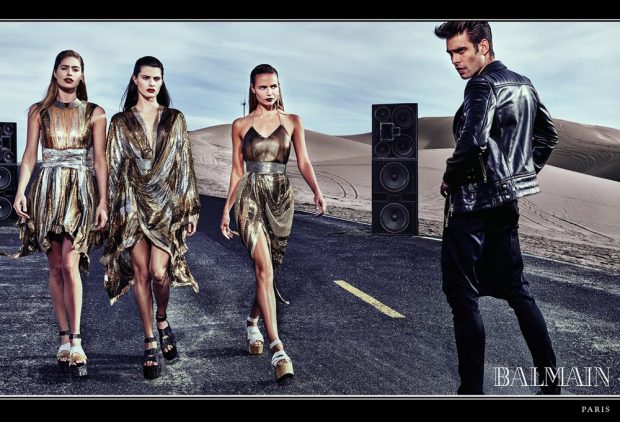 Рекламная кампания Balmain