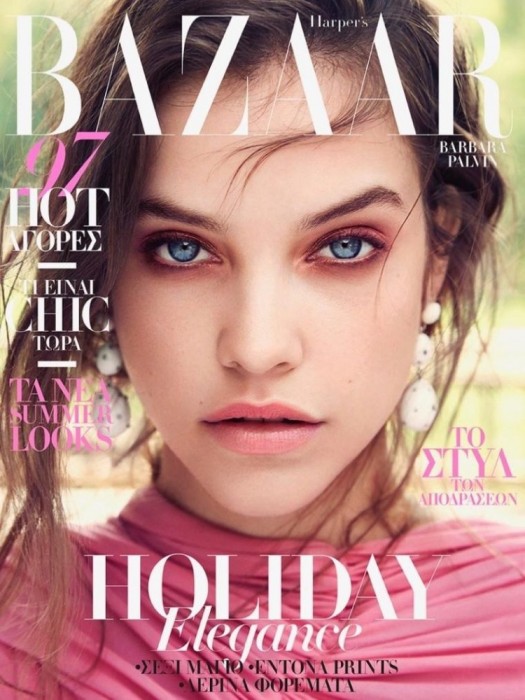 Барбара Палвин на обложке Harper’s Bazaar Greece