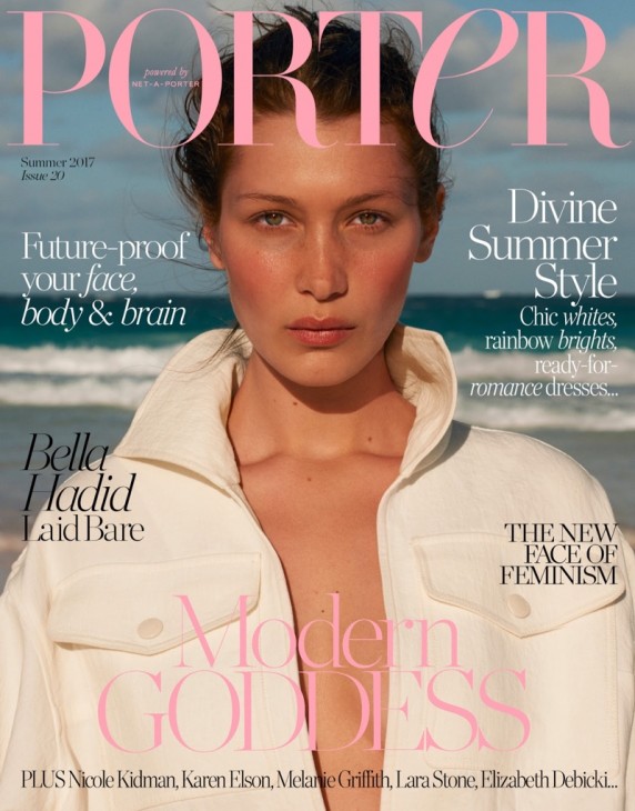 Белла Хадид для PORTER Magazine