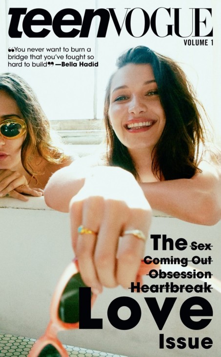 Белла Хадид в Teen Vogue