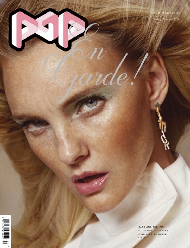 Кэролайн Трентини в POP Magazine