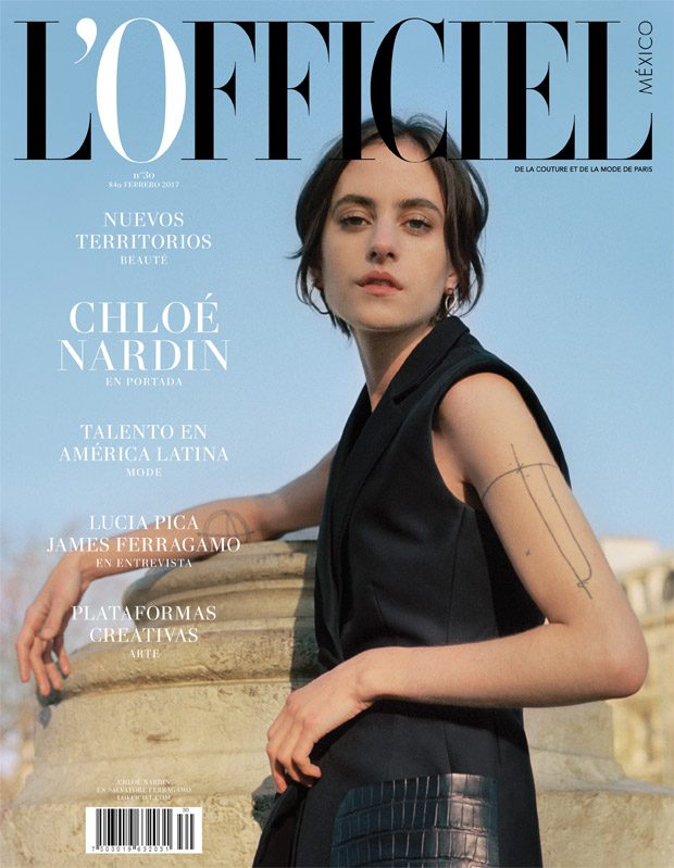 Хлоя Нардин в кавер-стори L’Officiel