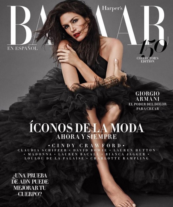 Синди Кроуфорд в Harper’s Bazaar Mexico