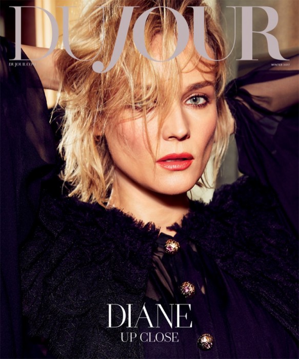 Дайан Крюгер в DuJour Magazine