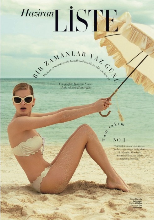 Dora Stastna в Harper’s Bazaar