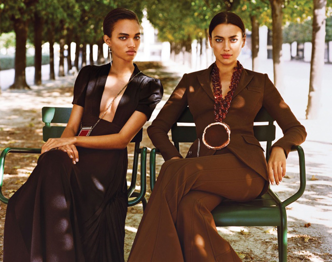 Ирина Шейк в W Magazine