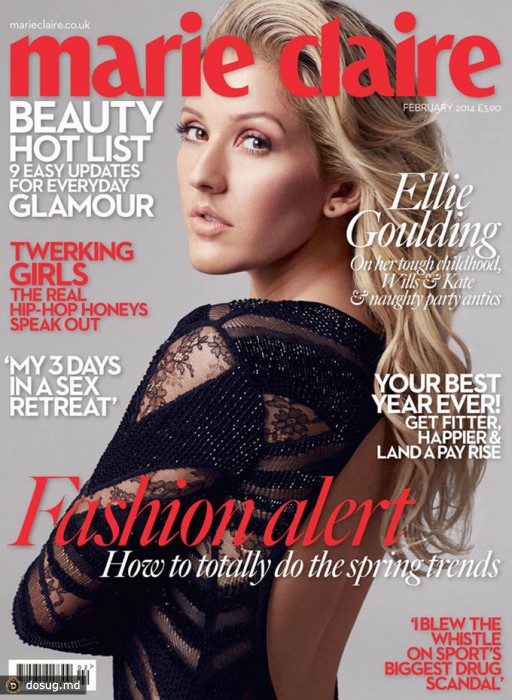 Элли Гудинг на обложке Marie Claire UK