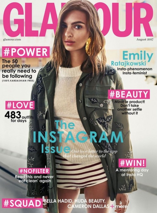 Эмили Ратаковски на обложке Glamour UK