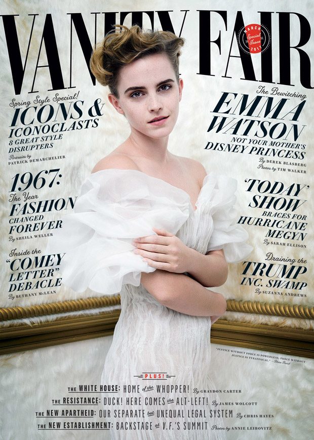 Эмма Уотсон в кавер-стори Vanity Fair