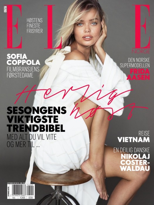Фрида Аасен в ELLE Norway