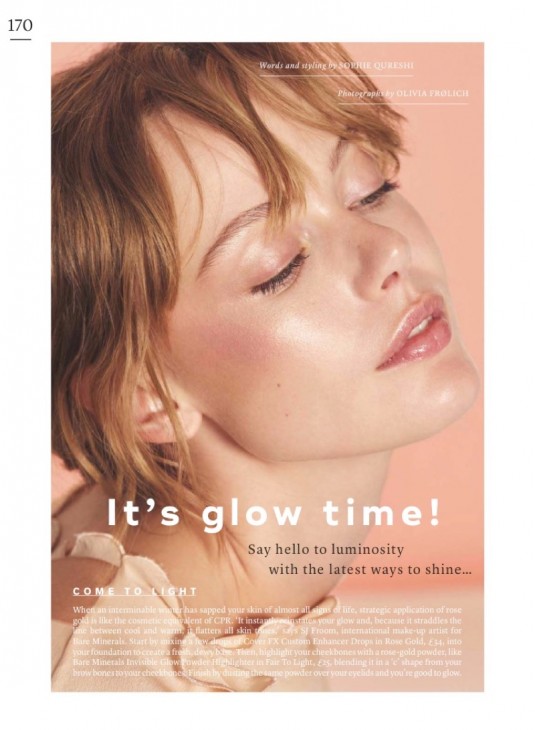 Фрида Густавссон в Marie Claire UK