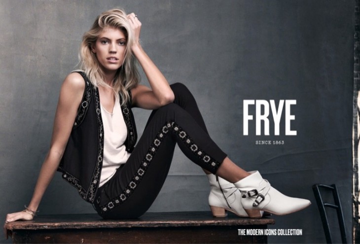 Девон Виндзор и Люк Рокхолд в рекламе FRYE
