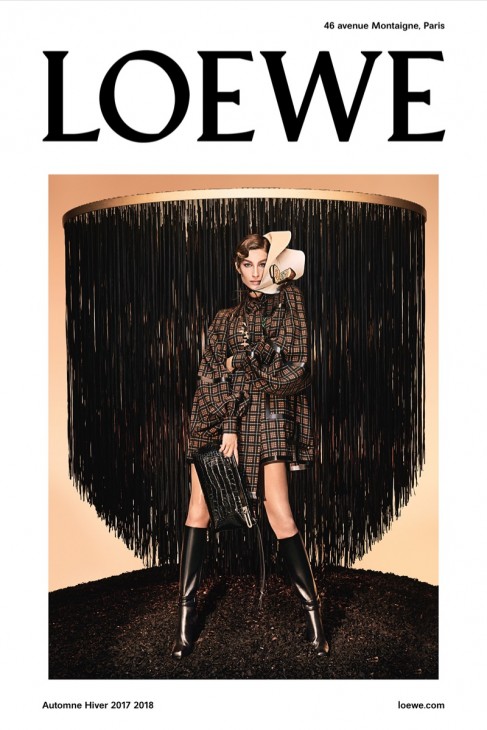 Жизель Бюндхен в рекламе Loewe