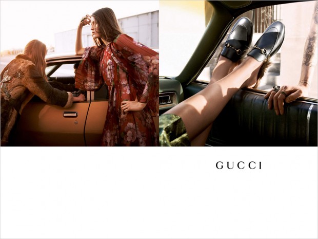 Рекламная кампания Gucci