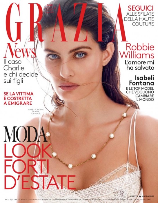 Изабели Фонтана для Grazia Italy